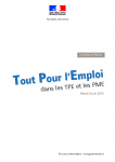 Dossier de presse : Tout Pour l’Emploi dans les TPE et PME