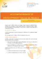 Accompagnement et développement des GE en France