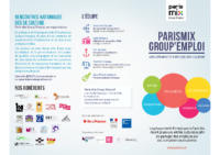 Plaquette de présentation Paris Mix Group’Emploi
